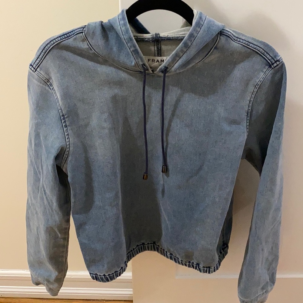 Denim FRAME hoodie